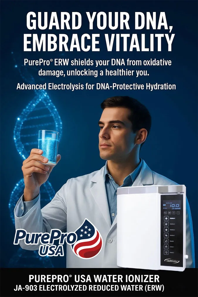 Electrolyzed Reduced Water (ERW) | Zaščitite vašo DNA