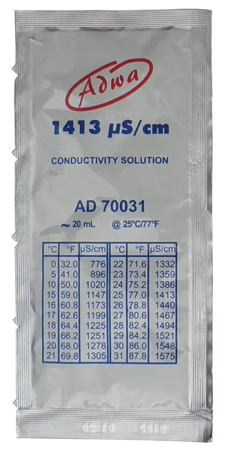 Kalibrirna tekočina 1413 µS/cm za umerjanje EC-TDS metra
