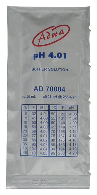 Kalibracijska tekočina pufer pH 4.01 za umerjanje pH metra (20 ml)